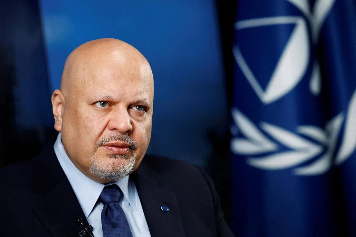 International Criminal Court prosecutor Karim Khan had already been suspended on June 8 by the ICC’s governing body.