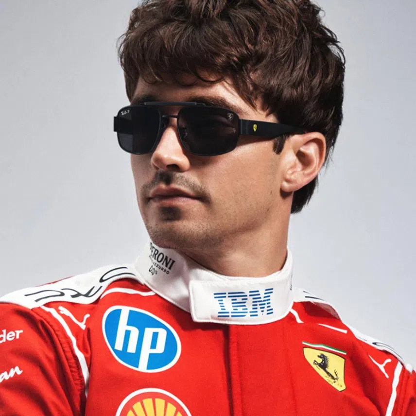 Catch nine-time Grand Prix winner Charles Leclerc (left) at Ray-Ban’s Beyond The Track pop-up at Clarke Quay on Oct 7 from 5pm.