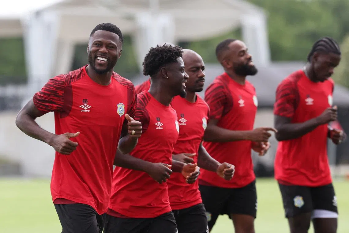 Soccer Football - FIFA World Cup 2026 - DR Congo Training - Houston Training Centre, Houston, Texas, U.S. - June 12, 2026 DR Congo's Chancel Mbemba during training IMAGN IMAGES via Reuters/Troy Taormina