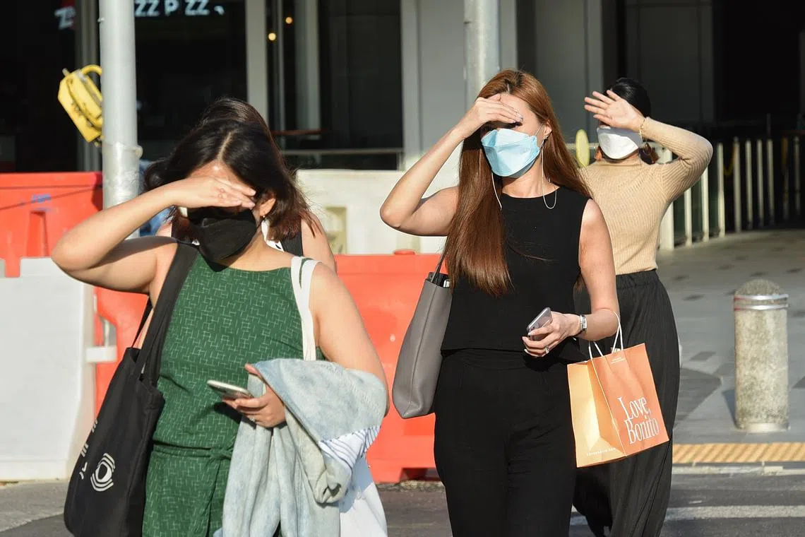 The country recently felt its highest temperature in 40 years when Ang Mo Kio recorded 37 deg C on May 13.