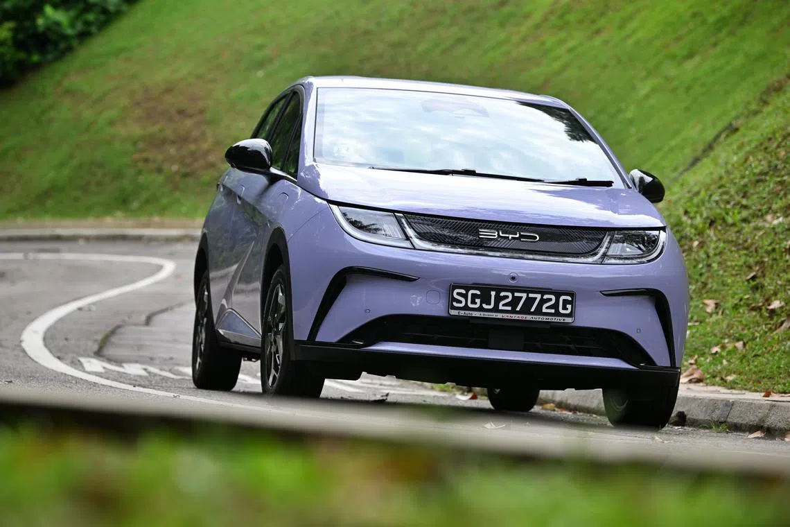 BYD Dolphin photographed for Life Motoring on June 27, 2023. 

BYD Dolphin