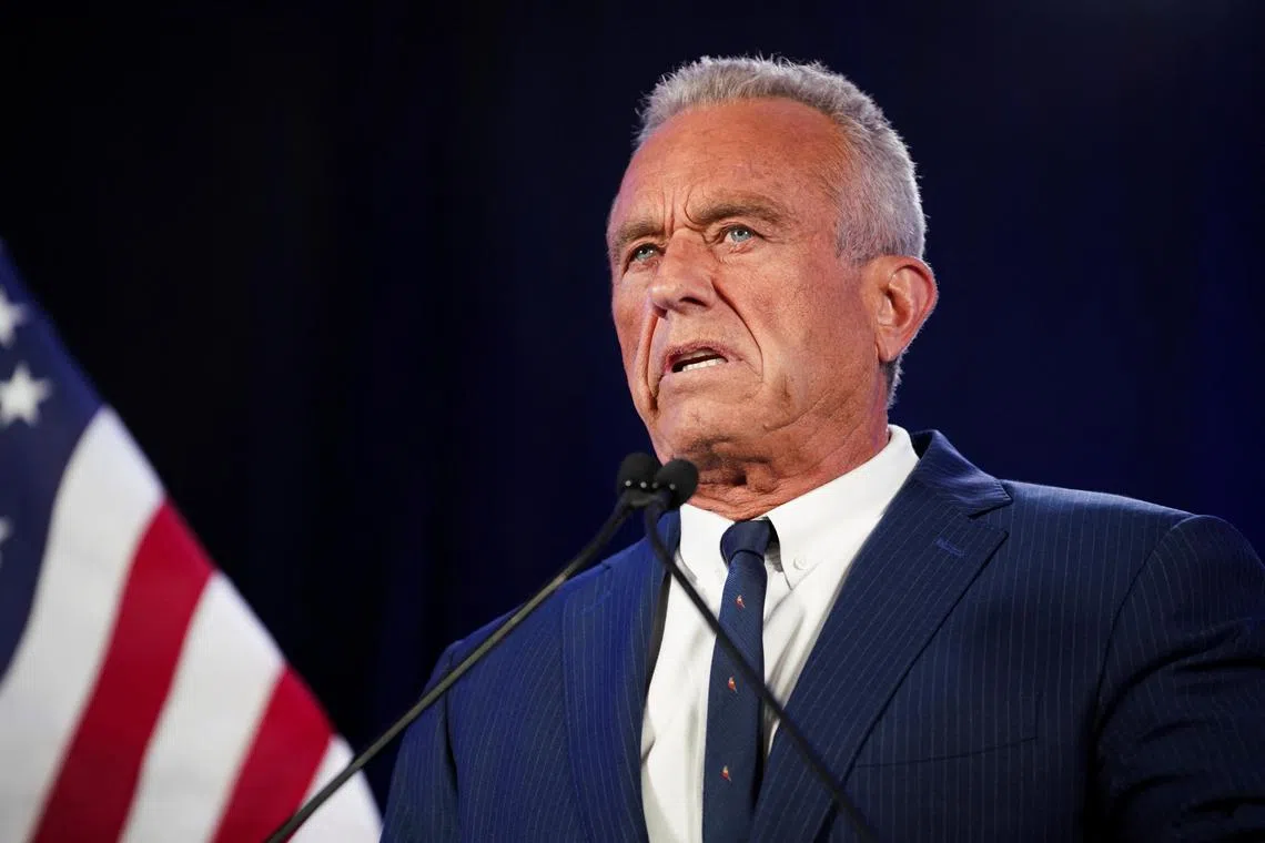 Independent presidential candidate Robert F. Kennedy Jr was said to have chain-sawed the head of a dead whale on a beach in Massachusetts and brought it home.