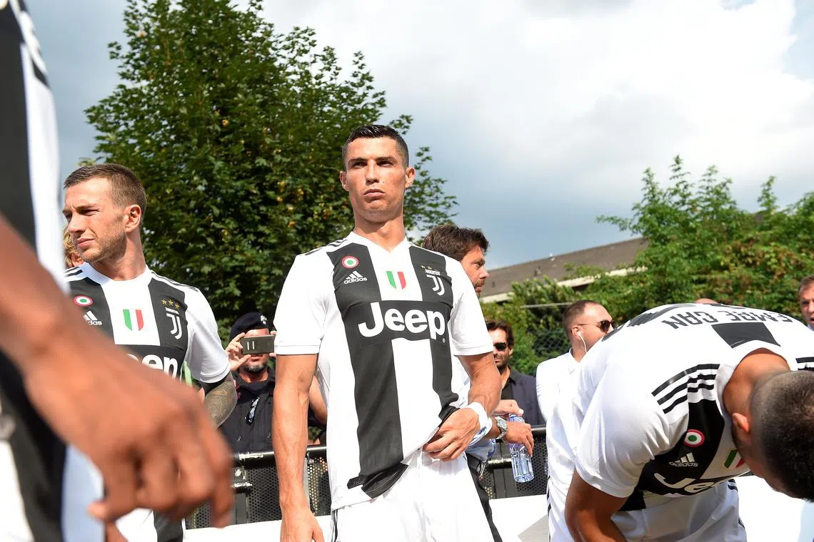 Soccer Football - Pre Season Friendly - Juventus A v Juventus B - Villar Perosa Training Centre, Turin, Italy - August 12, 2018    Juventus' Cristiano Ronaldo    REUTERS/Massimo Pinca/File Photo