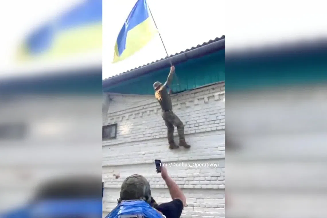 The strike on Russian airfields comes as Ukrainian troops are pressing forward in Russia's Kursk region, after launching a surprise operation which has yielded their biggest battlefield gains since 2022.