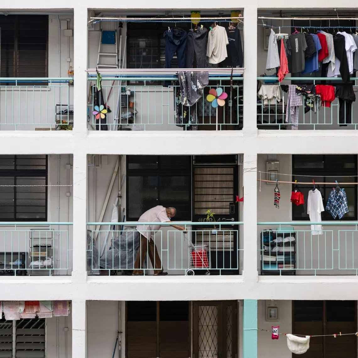 In 2023/2024, 31 per cent of HDB households were senior households, up from 25.6 per cent in 2018.