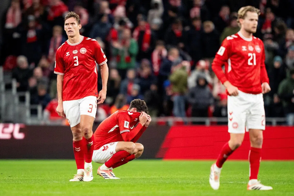 Denmark held at home by Belarus in World Cup qualifier, need draw in Scotland to top group