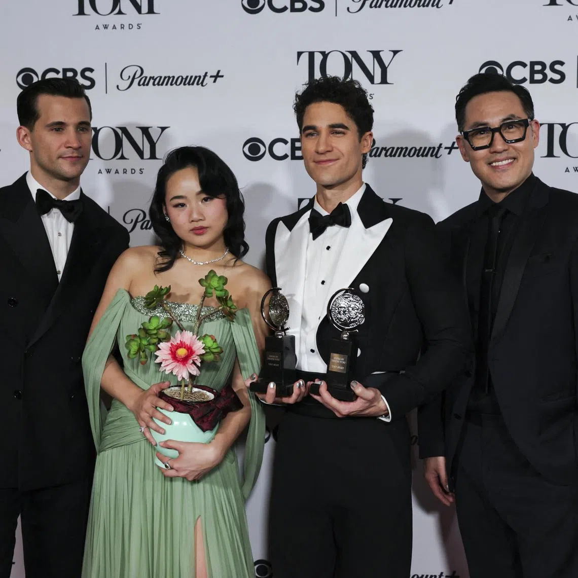 South Korean musical Maybe Happy Ending wins Best Musical at the 78th Annual Tony Awards in New York City.