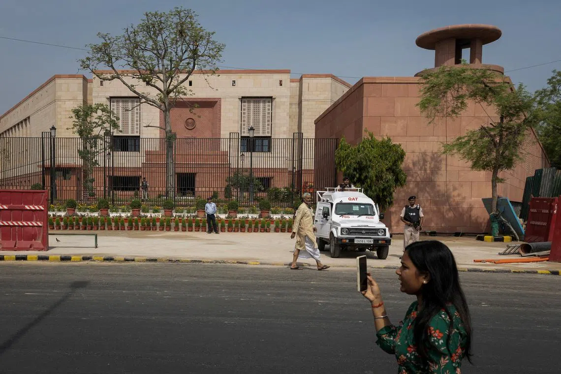 Women account for almost half of India's 950 million registered voters but make for only 15 per cent of parliament.