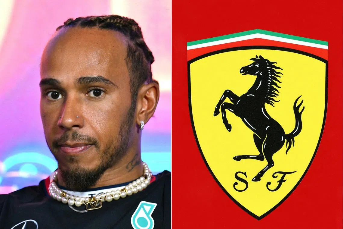Mercedes driver Lewis Hamilton is moving to Ferrari at the end of the 2024 season.