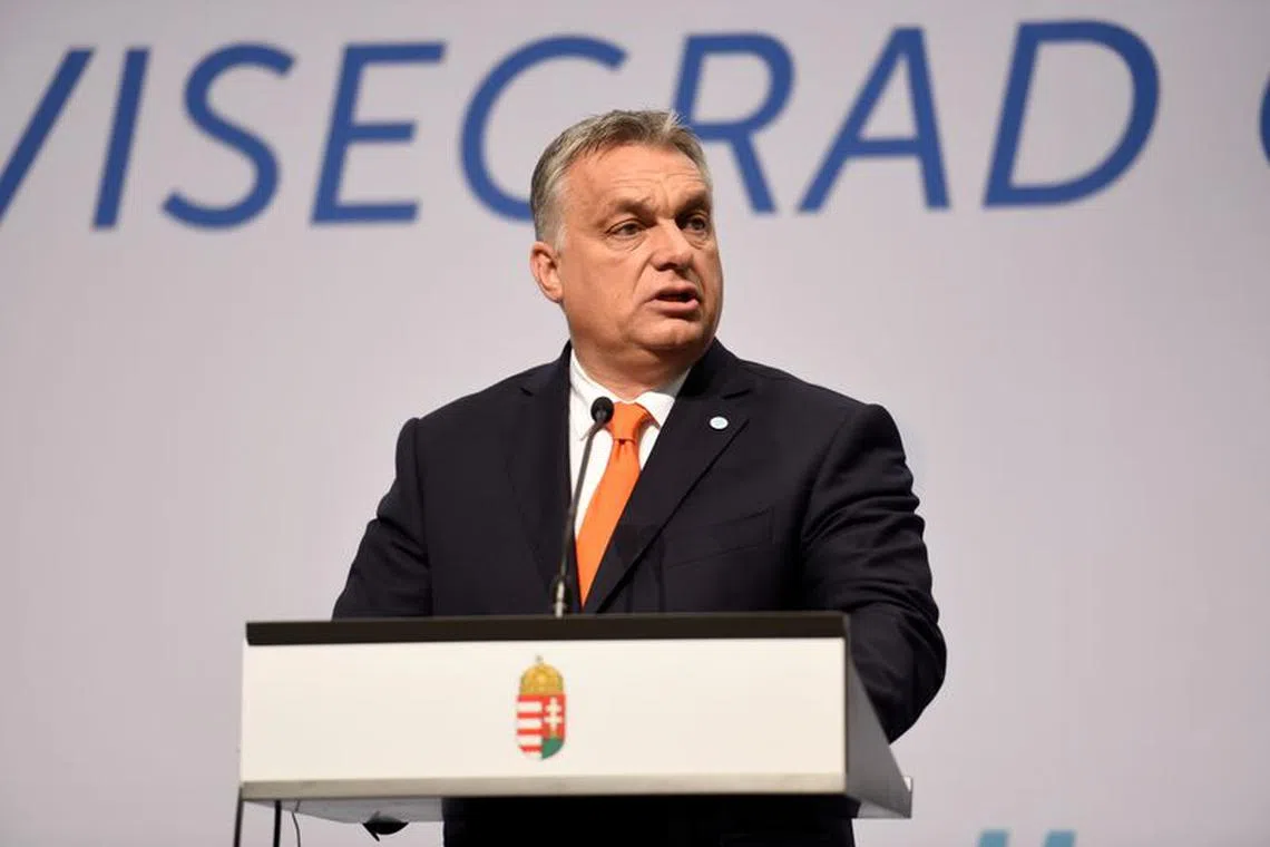 Prime Minister of Hungary Viktor Orban attends a news conference in Budapest, Hungary, June 21, 2018. REUTERS/Tamas Kaszas/File Photo