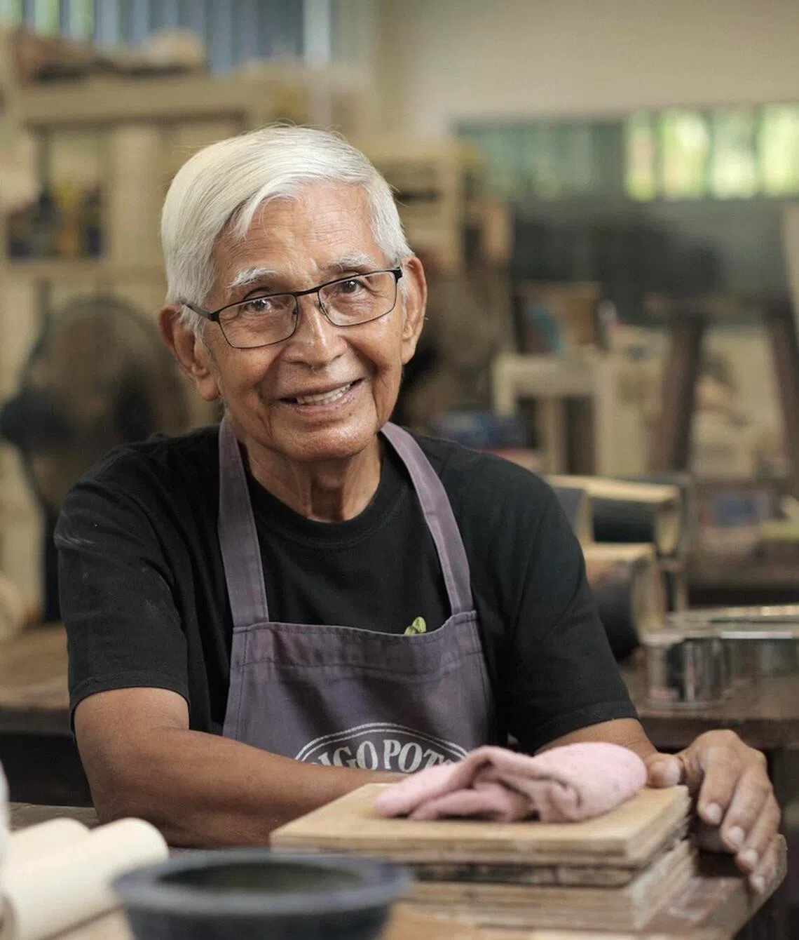 Master potter Iskandar Jalil, 86, was recognised for his six-decade career transforming contemporary ceramics in Singapore into a recognised artistic discipline.