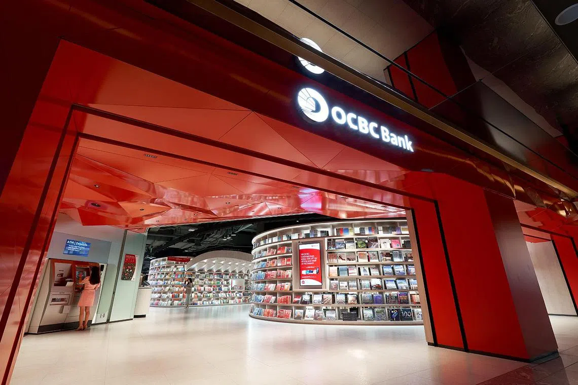 OCBC Bank redefines banking at its branches with its largest integrated lifestyle and banking centre in the heart of Orchard Road. Source : OCBC
