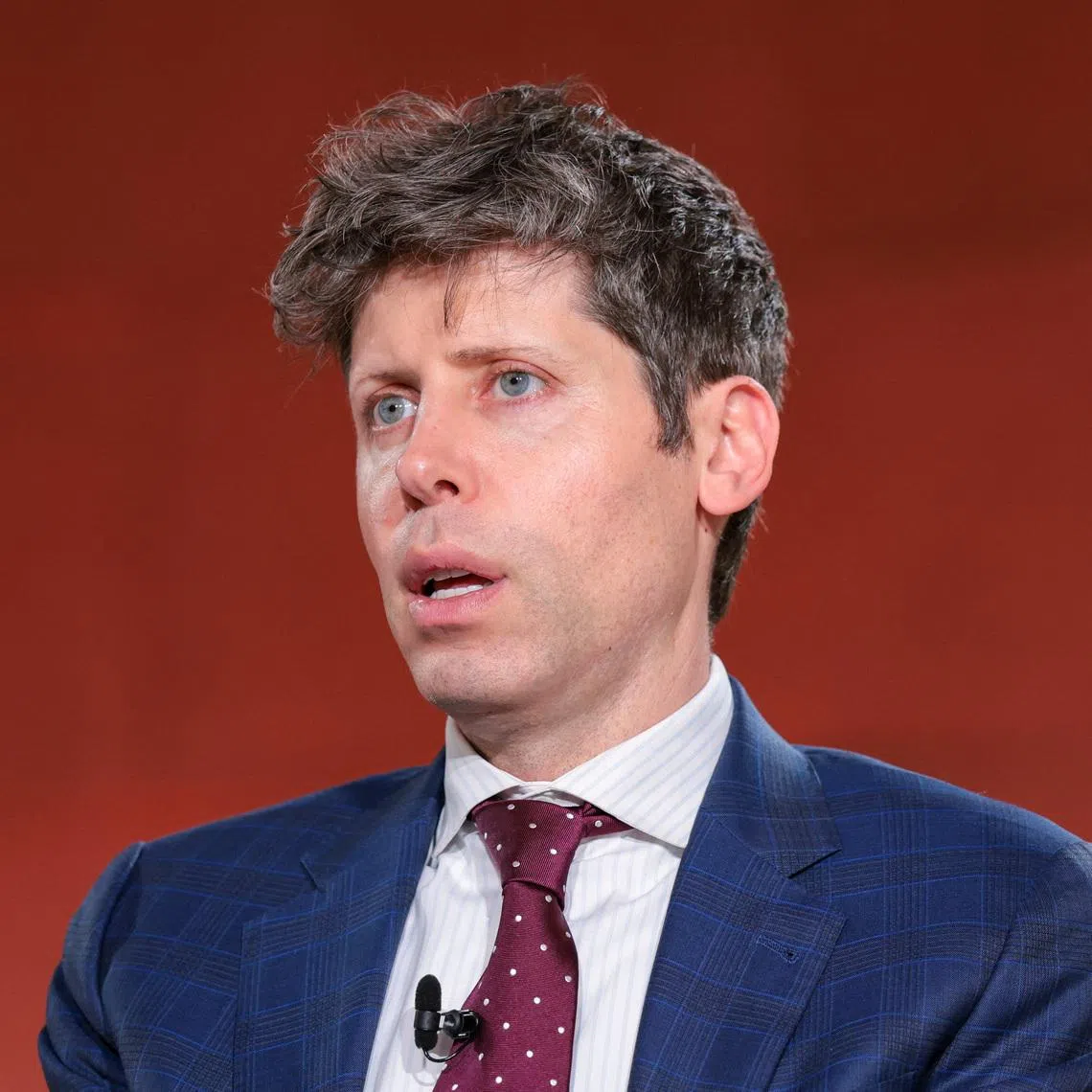 According to the FBI, the document the man wrote contained threats directed at Mr Altman.