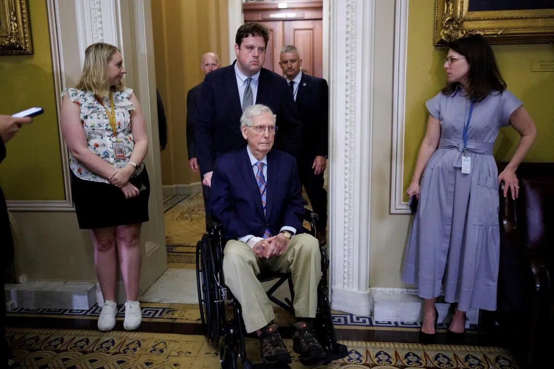 Senator Mitch McConnell’s health absence a mystery with US Senate poised to return