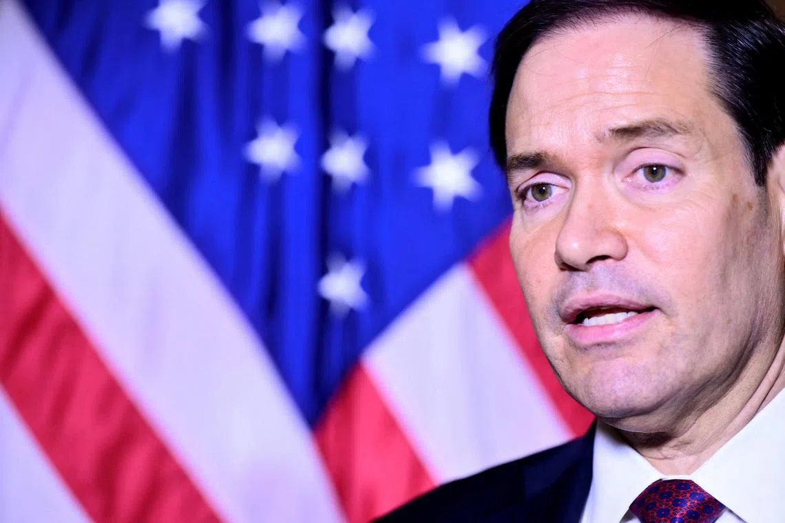 US top diplomat Rubio discusses Iran, Strait of Hormuz with Britain and Australia
