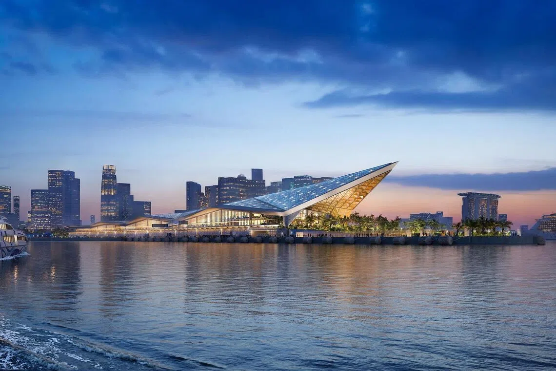 New cruise and ferry terminal, exhibition hub in the works at Marina South