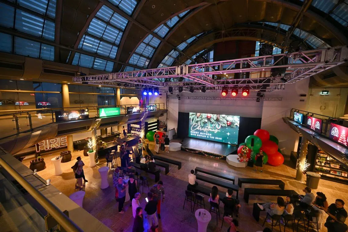 PlayPan's new venue, Glass Dome at Far East Square, on Dec 6, 2024.