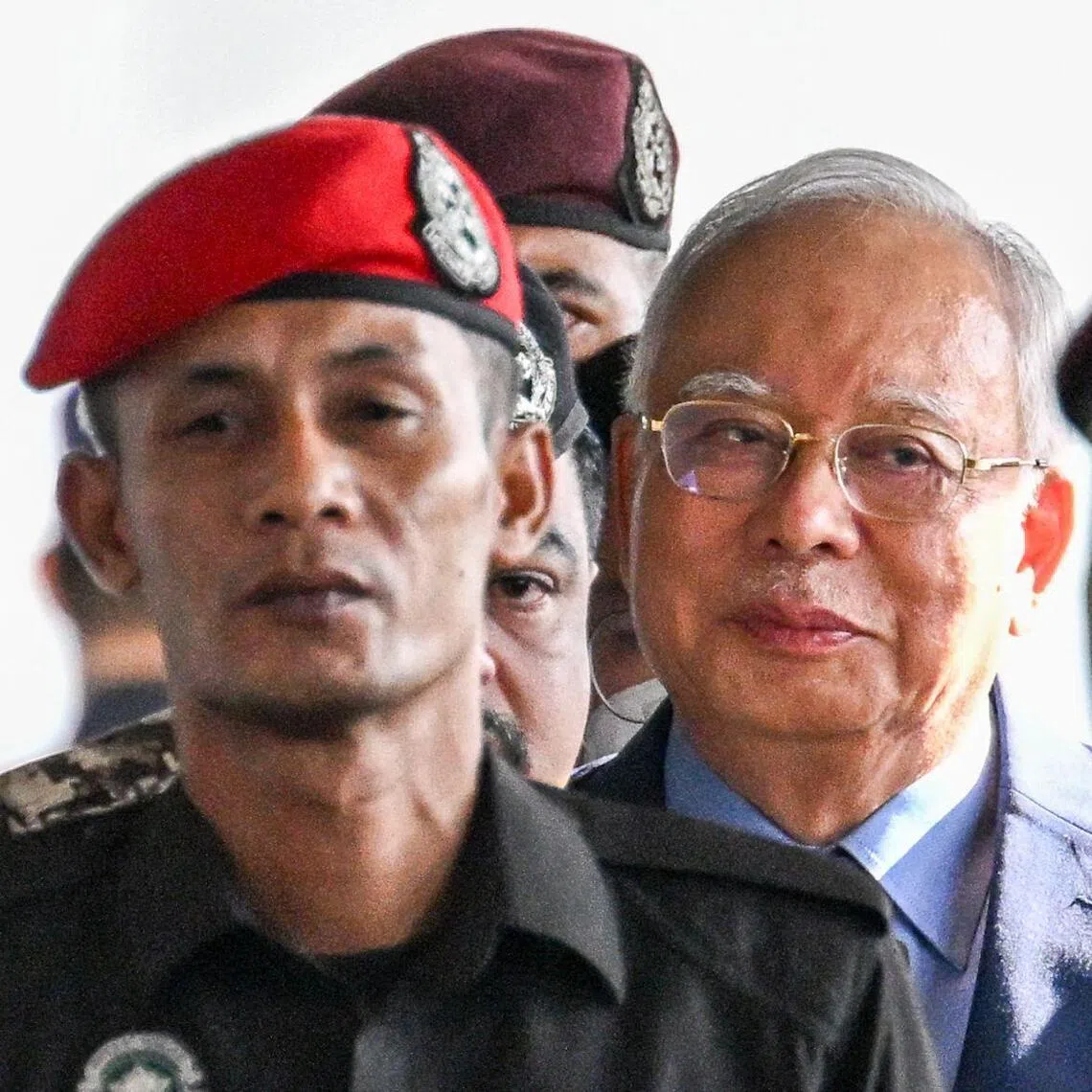 Former Malaysian prime minister Najib Razak said his transfer to house arrest depended on the conditions of the pardon being fulfilled.