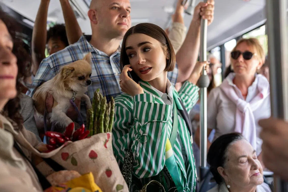 Emily and her over-the-top style have become inextricably linked to Paris, even if that is not exactly what the city's residents wear. While the series has taken place in what is widely regarded as the world’s fashion capital, the show’s wardrobes were never meant to be realistic, says costume designer Marylin Fitoussi.