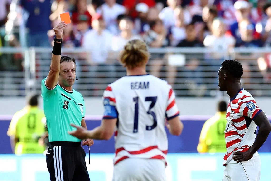 Belgium has sought explanations over the disciplinary process involving Folarin Balogun (right).