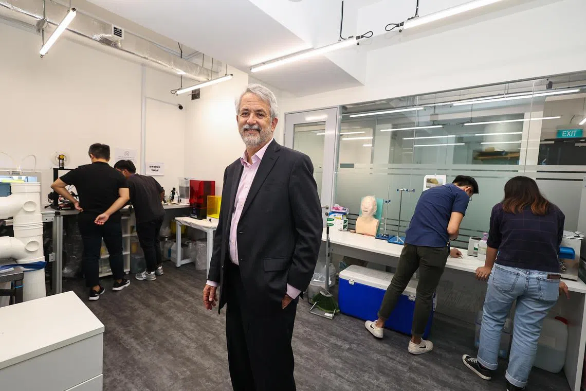 ST20230816_202321081287 / Hester Tan / scmoney00/ Steve Rhodes, Founder, CEO and Chair of SGX-listed The Trendlines Group at 77 Ayer Rajah Crescent on 16 August 2023