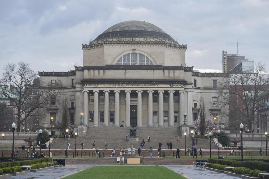 The US government threatened on June 4 to strip New York’s Columbia University of its accreditation for allegedly ignoring harassment of Jewish students.