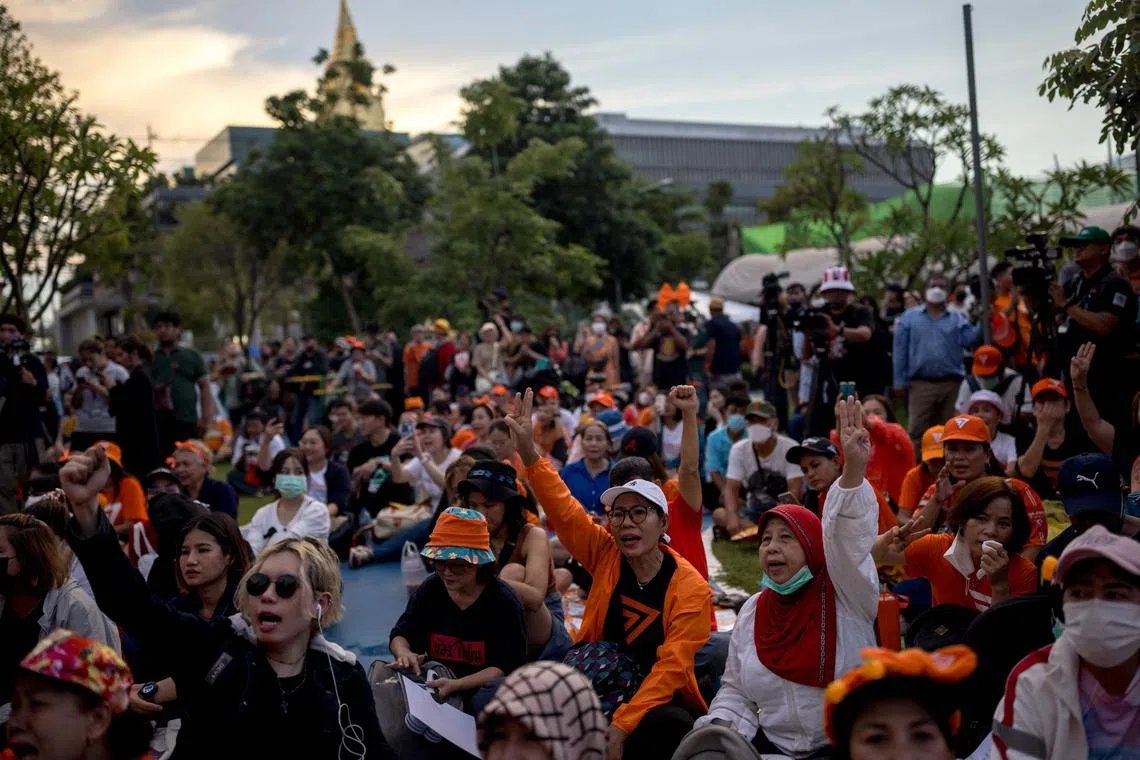 The US said it was watching the post-election developments, and that includes the recent developments in the legal system. 