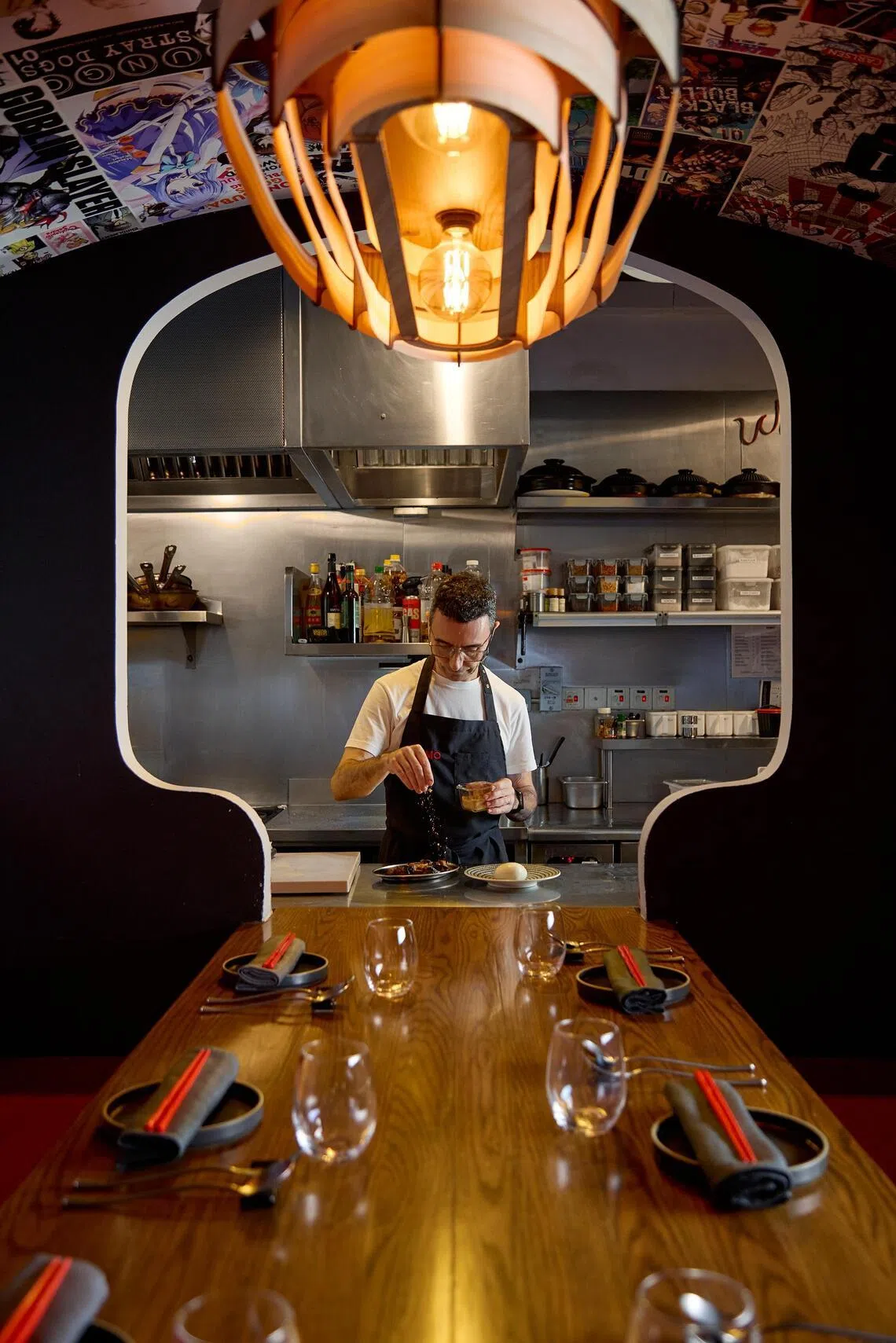 Chef Jordi Jou Temple of Humo doubles down on his Spanish izakaya restaurant by creating dishes that heighten the Spanish-Japanese dialogue.