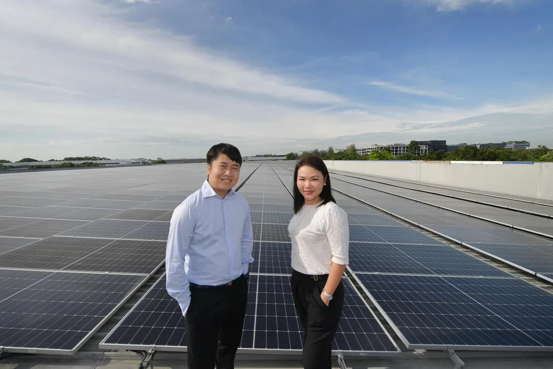 lpunion / ST20230106_202321538937 / Alphonsus Chern //

Mr Justin Tan, Deputy CEO of HAO Mart, and Ms Ellen Teo, Executive Director of Union Power.