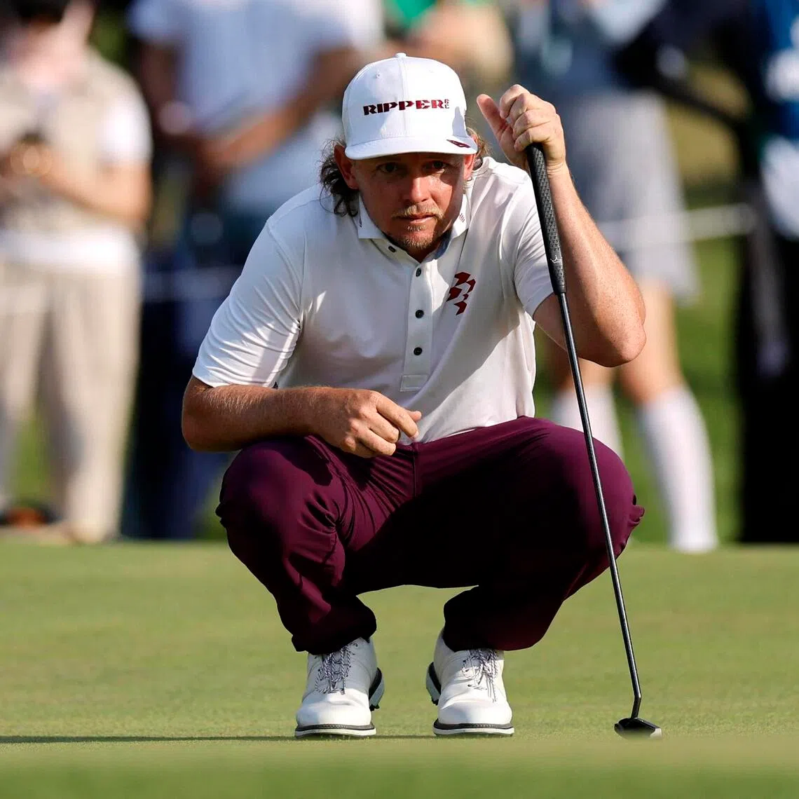 Ripper GC’s Cameron Smith, in action during the LIV Korea event in May, has said that he will return to the PGA Tour if LIV Golf were to fold.