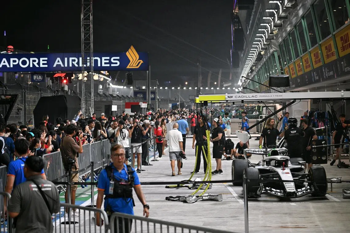 The Formula 1 Singapore Airlines Singapore Grand Prix will be held from Oct 9-11 at the Marina Bay Street Circuit.