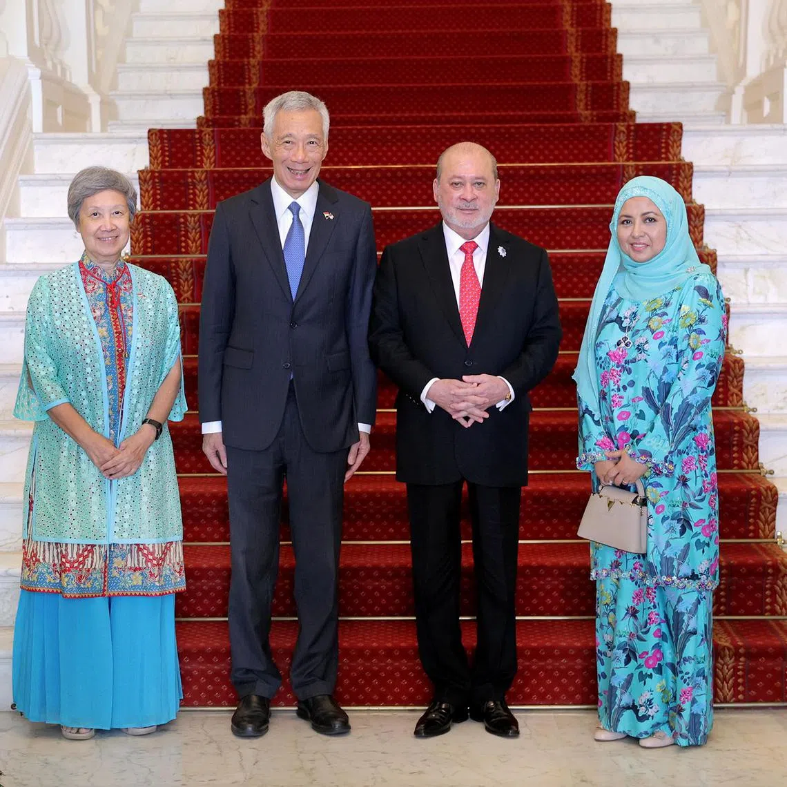 pixagong06 -  PM Lee Hsien Loong met HM Sultan Ibrahim, King of Malaysia, at The Istana today as part of HM’s State Visit to Singapore.

Credit: MCI