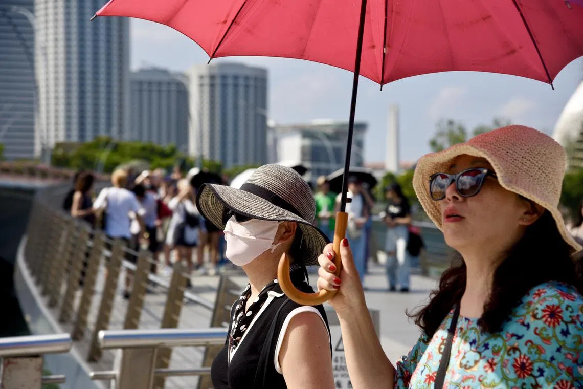 The weatherman said on March 23 that Singapore's weather in 2024 could be even warmer than in 2023.