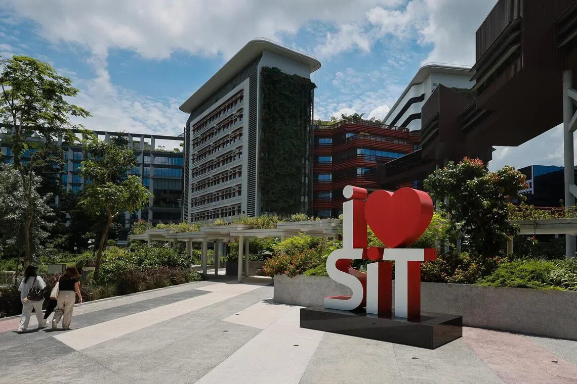 //** EMBARGO UNTIL SEP 15, 2025. **//

The Singapore Institute of Technology's Punggol Campus on Sep 3, 2025.