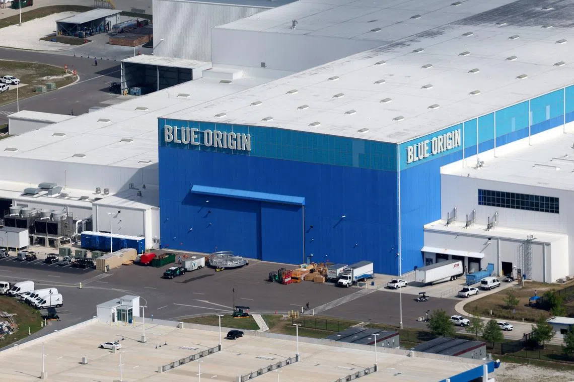 Blue Origin rocket explodes during test, setback for bid to catch SpaceX