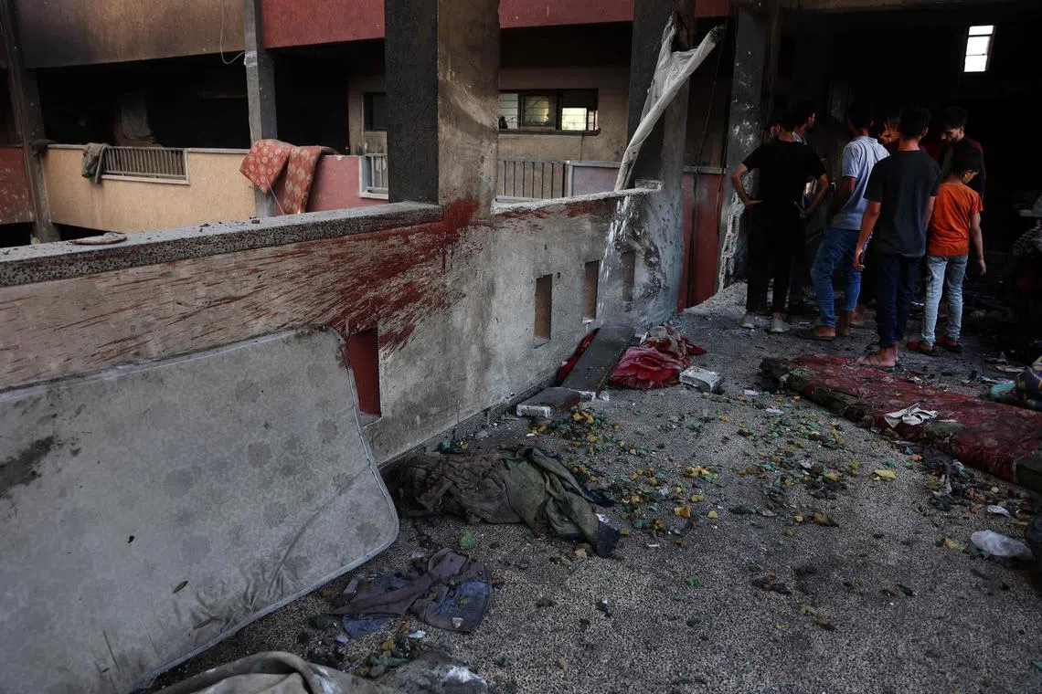 A civil defence spokesman said the toll included four Palestinians killed in an air strike on the Al-Rimal neighbourhood of Gaza City.