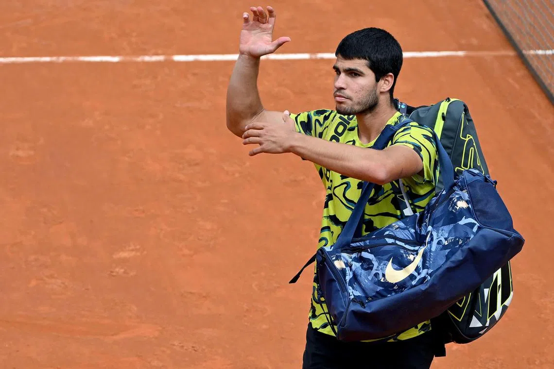Carlos Alcaraz has said that he wants to be fresh for the French Open. 