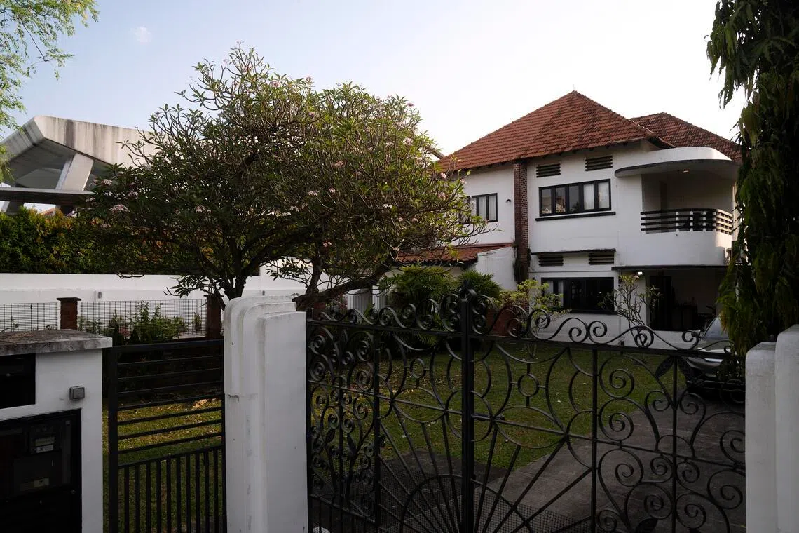 Public business filings showed that Blessed Trust's chief executive officer shared a Singapore villa with a Chinese entrepreneur whose corporate office was placed on the US blacklist.