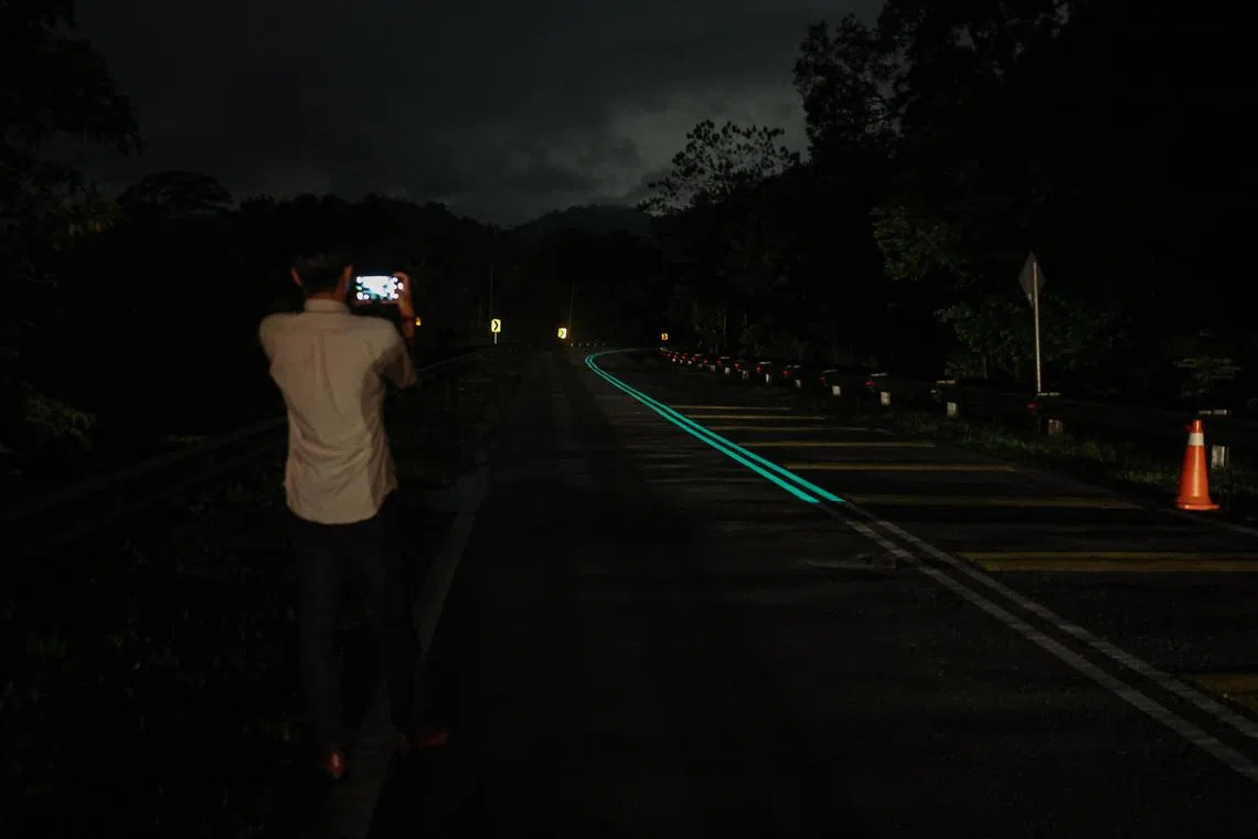 The pilot project was implemented on Oct 28 on a two-lane road near the rural Semenyih town in Selangor. 