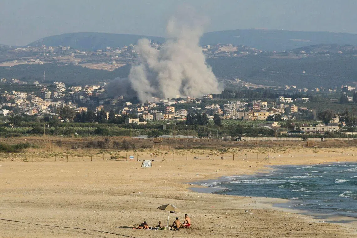 Residents of Lebanon’s Tyre flee after Israel evacuation war