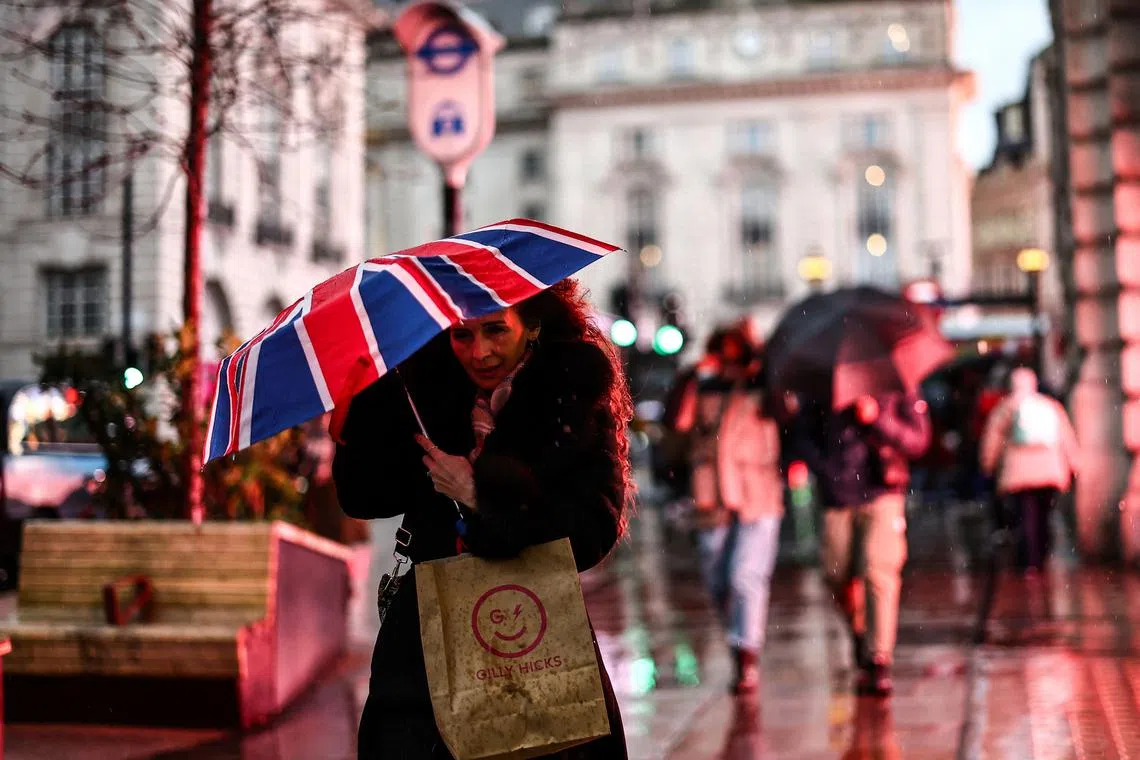 Economists polled see the UK economy growing 0.3 per cent in 2024, averting a recession.