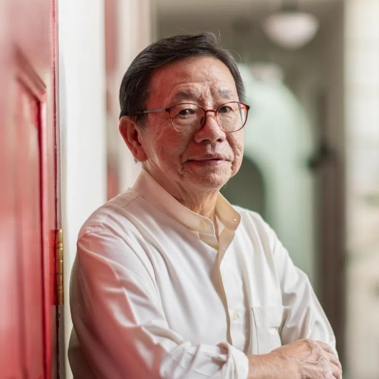 The Cultural Medallion was presented to Toy Factory Productions’ Goh Boon Teck (left) and painter Nai Swee Leng.