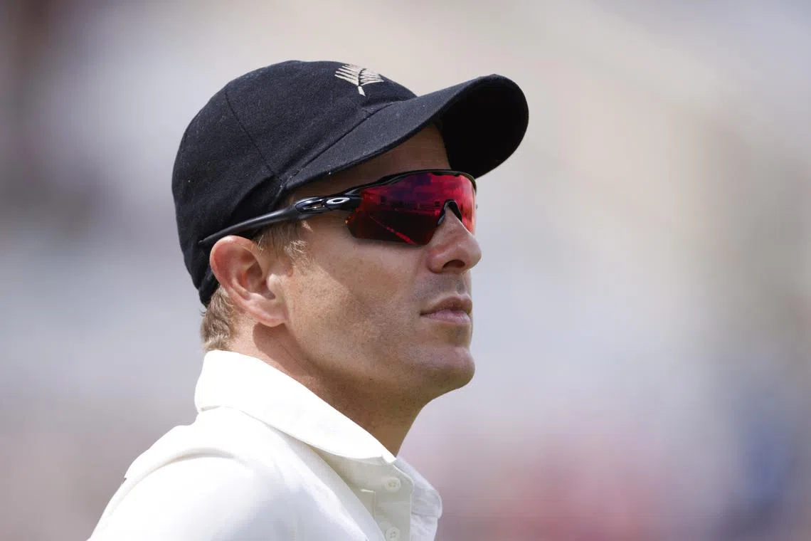 FILE PHOTO: Cricket - ICC World Test Championship Final - India v New Zealand - Rose Bowl, Southampton, Britain - June 23, 2021 New Zealand's Neil Wagner Action Images via Reuters/John Sibley/File Photo