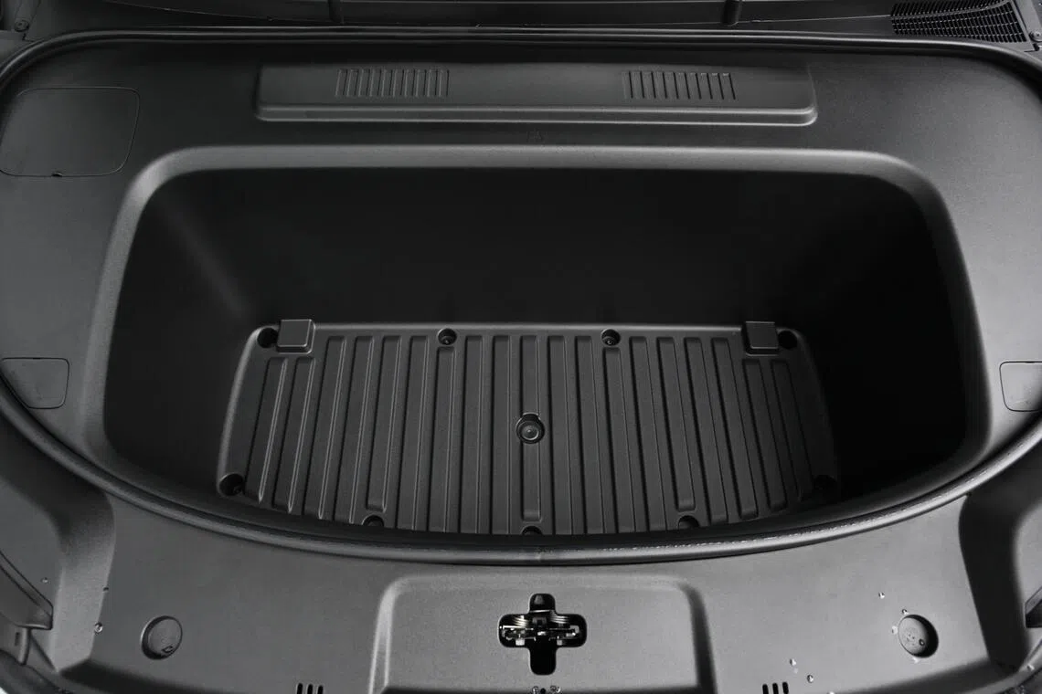 At 159 litres, the Deepal S05’s front storage is class-leading.