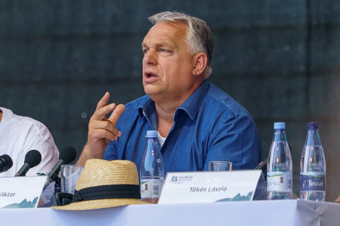 Hungary S Orban Predicts Chaos If Pro Eu Party Wins Next Election The