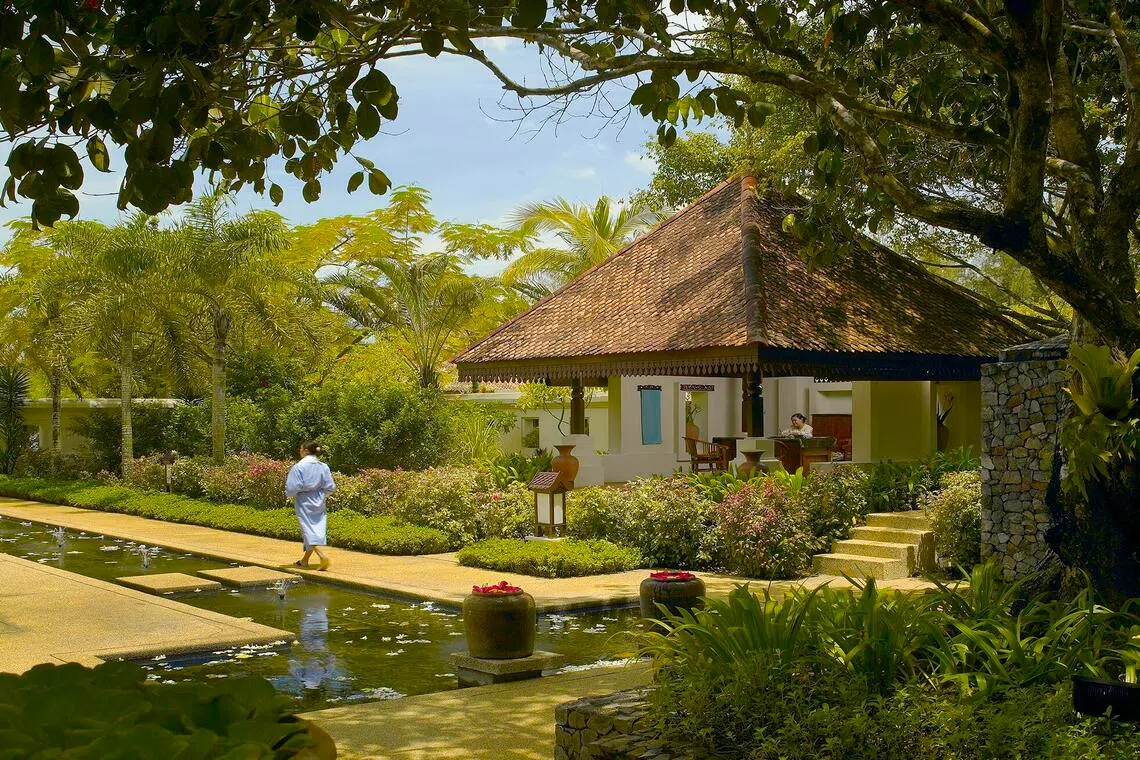 The Spa Village offers traditional Malay massages.