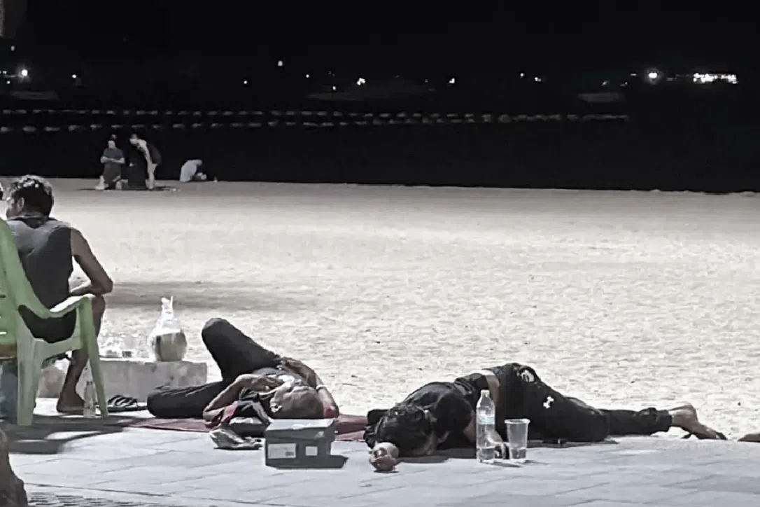 straitstimes.com - Homeless people seek shelter on Thailand's Pattaya Beach, raising tourism image concerns