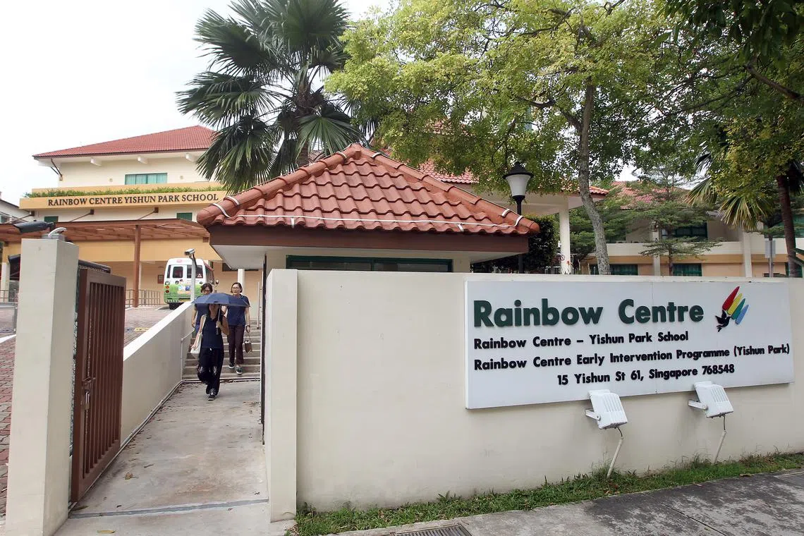 The donations to Rainbow Centre, operator of three special needs schools, were made between 2020 and 2023.