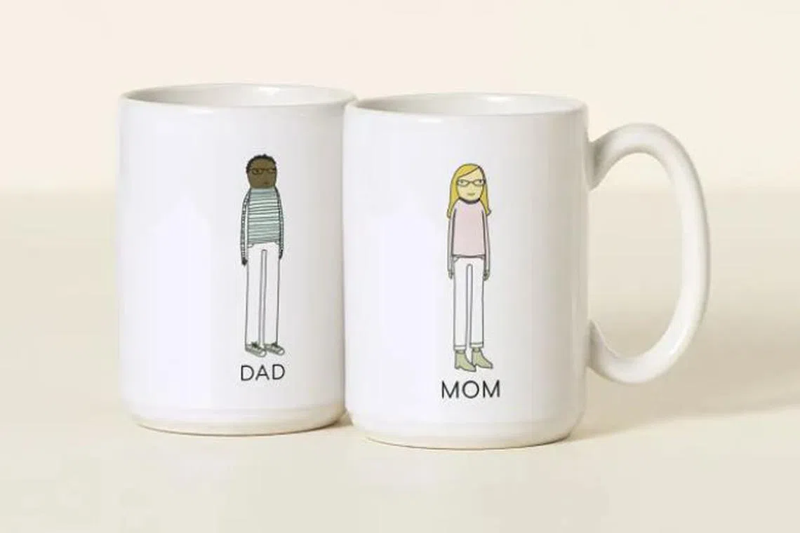 Uncommon Goods Personalised Family Mugs