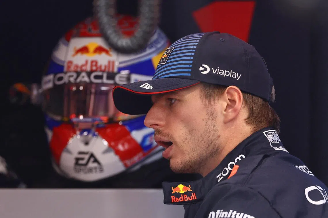 Formula one driver Max Verstappen spoke out about swearing in Singapore. 